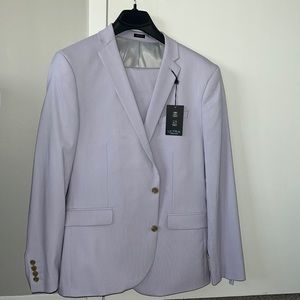 JF J. Ferrar Ultra comfort new light purple suit